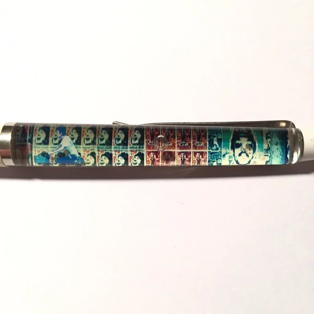 The Museum of Wonder Wall Floaty Pen Japan Souvenir Promo Man on Bike Moves Art